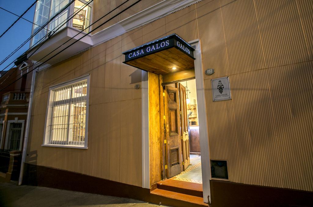 卡萨加洛斯阁楼酒店 瓦尔帕莱索 外观 照片