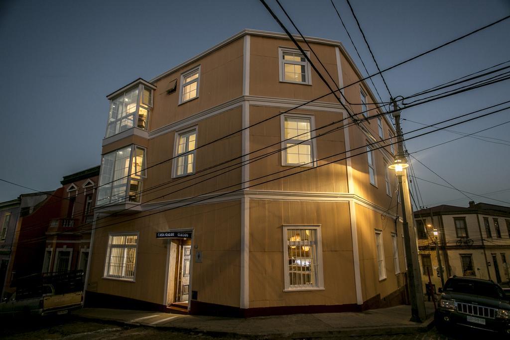 卡萨加洛斯阁楼酒店 瓦尔帕莱索 外观 照片